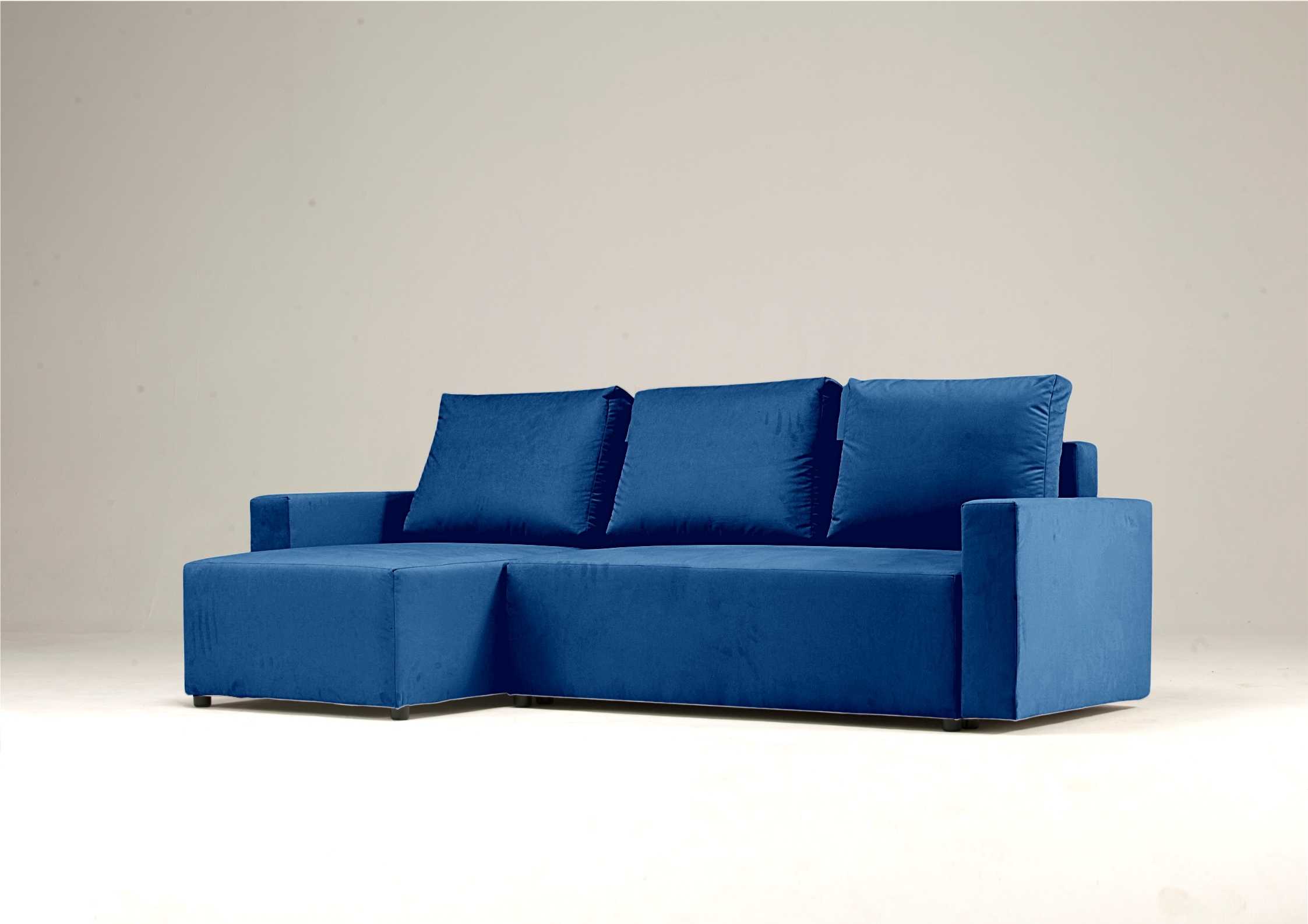 Klasyczny granatowy narożnik rozkładany